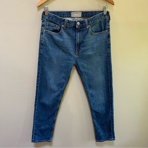 Everlane ~ High Rise Waist Ankle Denim Straight Jeans in 27 Regular